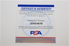 Fred Couples & Craig Stadler Signed 1997 Masters Embroidered Flag PSA#AM53670