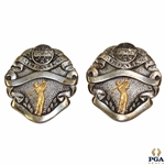 Two (2) 1967 PGA of America Medalist 10k Sterling Silver Score Medals