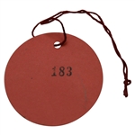 1964 Open Championship At St. Andrews Competitor Badge #183