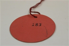 1964 Open Championship At St. Andrews Competitor Badge #183