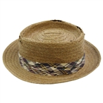 Sam Snead's Personal Worn Schuman-Sullivan Straw Hat 