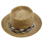 Sam Snead's Personal Worn Schuman-Sullivan Straw Hat 