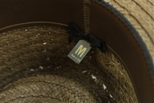 Sam Snead's Personal Worn Schuman-Sullivan Straw Hat 