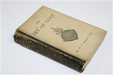 1892 'The Art Of Golf' by Sir W.G. Simpson - Second Edition