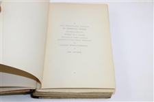 1892 'The Art Of Golf' by Sir W.G. Simpson - Second Edition