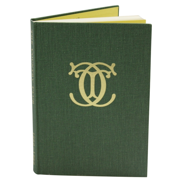 1882-1982 Centennial History Of The Country Club by Elmer Cappers