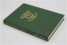 1882-1982 'Centennial History Of The Country Club' by Elmer Cappers