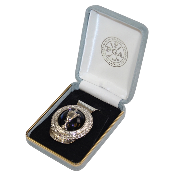2011 Senior PGA Championship Contestants or Team Official Jewel Money Clip in Original Box