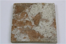 Original Delft tile 5 ¼” x 5 ¼” of a Colf player +/- from 1650 - 1700