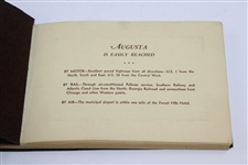1930 'Forrest Hills Hotel & Golf Course' Hard Cover Booklet Augusta Georgia 