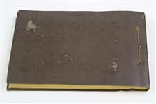 1930 'Forrest Hills Hotel & Golf Course' Hard Cover Booklet Augusta Georgia 