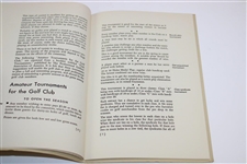 1936 'How To Run A Golf Tournament' By Bobby Jones