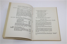 1936 'How To Run A Golf Tournament' By Bobby Jones