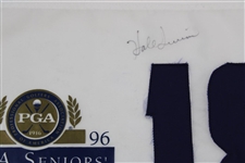 Champion Hale Irwin Signed 1996 Oldsmobile Seniors' PGA Championship Flag JSA ALOA