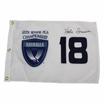 Champion Hale Irwin Signed 2004 Senior PGA Championship at Valhalla Flag JSA ALOA