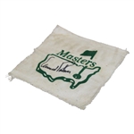 Arnold Palmer Signed Masters Tournament Caddy Patch from Caddy Wayne Beck JSA ALOA