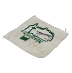 Arnold Palmer Signed Masters Tournament Caddy Patch from Caddy Wayne Beck JSA ALOA