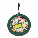 Arnold Palmer Signed 1997 Masters Tournament Bag Tag JSA ALOA