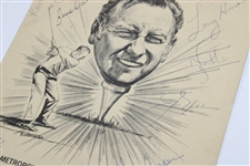 Jack Nicklaus & 7 Others Signed 1971 National Golf Awards Dinner Program JSA ALOA