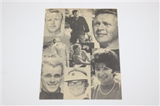 Jack Nicklaus & 7 Others Signed 1971 National Golf Awards Dinner Program JSA ALOA