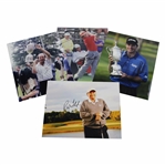U.S. Open Champions (4) Furyk, Floyd, Nelson & Kite Signed Photos JSA ALOA
