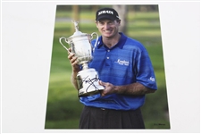 U.S. Open Champions (4) Furyk, Floyd, Nelson & Kite Signed Photos JSA ALOA
