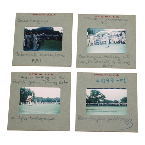 Ben Hogan Negatives (4) - 1951 Colonial Invitational