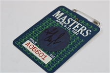 Fred Couples Signed 1992 Masters SERIES Badge #A06601 JSA ALOA