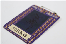 Jose Maria Olazabal Signed 1994 Masters SERIES Badge #A05808 JSA ALOA