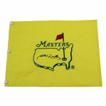 Jim Nantz Signed Undated Masters Embroidered Flag JSA ALOA