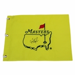Fred Couples Signed Undated Masters Embroidered Flag JSA ALOA