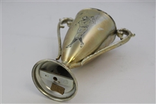Post-Swing golfer Rockford C. Co. Two-Handle Trophy - Has Anti-Tarnish Preparation