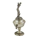 Silver Plated Three-dimensional Golf Trophy by Weidlich Silversmith Handcrafted by Sculptor A. J. Flauder