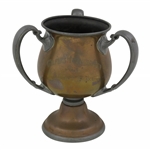 1908 Golfer’s Magazine Cup Three-Handle Trophy Won by John T. Blake - July 4th
