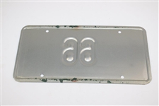 Nicklaus Palmer Player & Geiberger Signed 1990 Pga Championship Alabama License Plate JSA ALOA