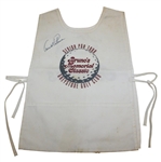 Arnold Palmer Twice Signed Brunos Memorial Classic Senior Pga Tour Caddy Bib JSA ALOA