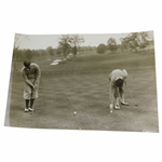 1929 US Open Champion Johnny Farrell Works on His Short Game Photo