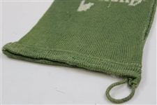Vintage Augusta National Golf Club Green Cloth Shoe Bag Cover - Drawstring