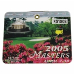 2005 Masters Tournament SERIES Badge #R01808 - Tiger Win