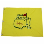 Rory McIlroy Signed 2010 Masters Embroidered Flag JSA ALOA
