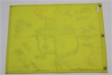 Fifteen (15) Masters Champions Signed Undated Masters Flag JSA ALOA