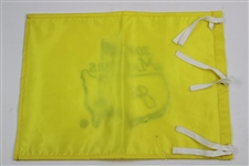 Jack Nicklaus Signed 2001 Masters Embroidered Flag JSA ALOA