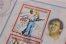 Seve, Payne, Watson, Trevino & Curtis Signed Ltd Ed 1998 Cachet JSA ALOA
