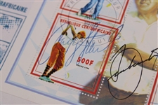 Seve, Payne, Watson, Trevino & Curtis Signed Ltd Ed 1998 Cachet JSA ALOA
