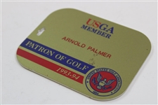 Arnold Palmer's 1993-94 USGA Member Patron of Golf Bag Tag