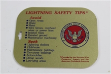 Arnold Palmer's 1993-94 USGA Member Patron of Golf Bag Tag