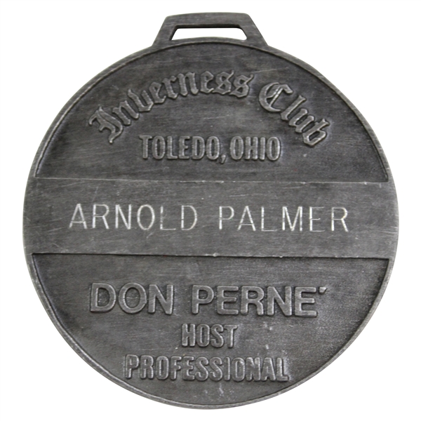 Arnold Palmers 1986 PGA Championship at Inverness Club Bag Tag