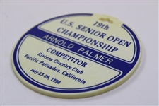 Arnold Palmer's 1998 US Senior Open at Riviera CC Bag Tag