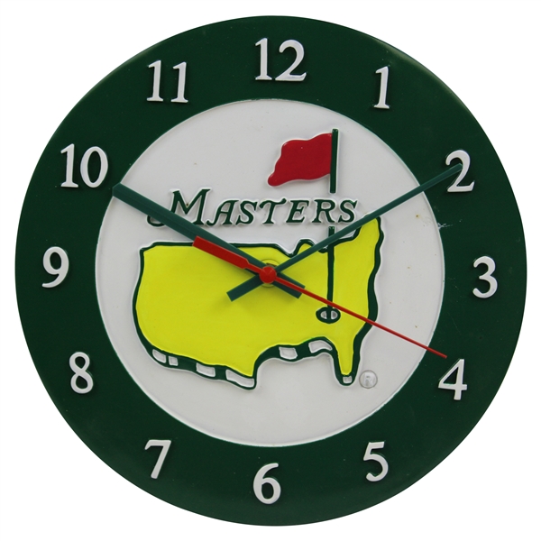 Classic Masters Tournament Green Quartz Wall Clock New in Original Package