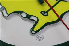 Classic Masters Tournament Green Quartz Wall Clock New in Original Package